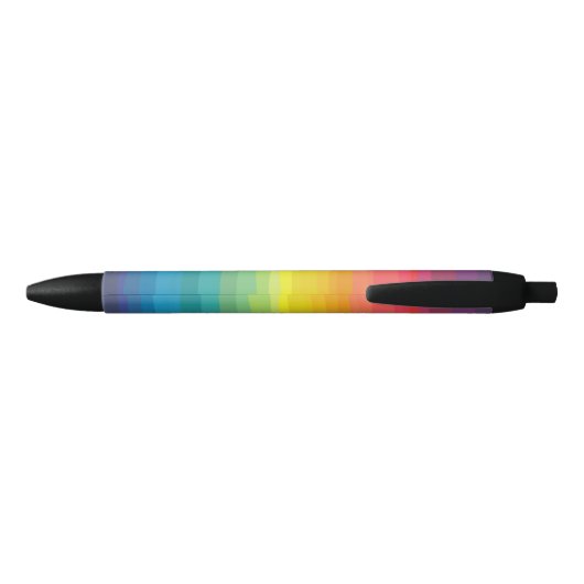 Regenboog Zwarte Inkt Pen (Achterkant)