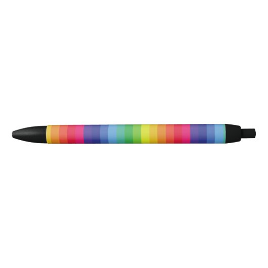 Regenboog Zwarte Inkt Pen (Voorkant)
