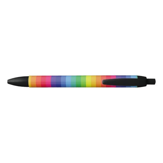 Regenboog Zwarte Inkt Pen (Achterkant)