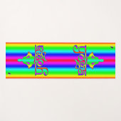Regenboogaantekeningen Yoga Yogamat (Voorkant (horizontaal))
