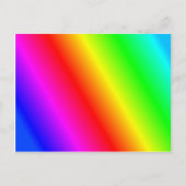 Regenboogachtergrond Briefkaart (Voorkant)
