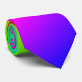 Regenboogachtergrond Stropdas (Opgerold)