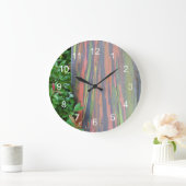 Regenboogachtige eucalyptusboom grote klok (Huis)