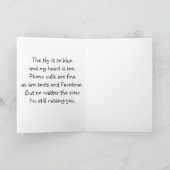 Regenboogachtige eucalyptusboom kaart (Binnen)