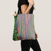 Regenboogachtige eucalyptusboom tote bag (Dichtbij)