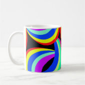 Regenboogafdrukken Koffiemok (Links)