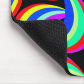 Regenboogafdrukken Muismat (Hoek)
