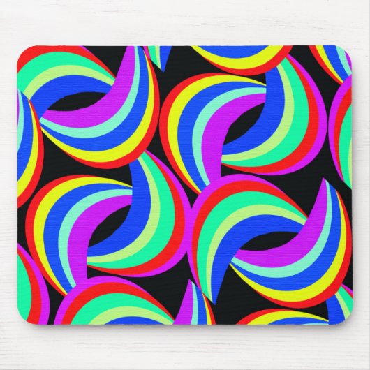Regenboogafdrukken Muismat (Voorkant)