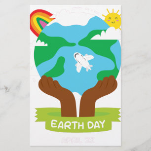 regenboogafrikaanse Dag van de Aarde