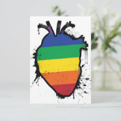 regenbooganatomisch hart kaart (Staand voorkant)