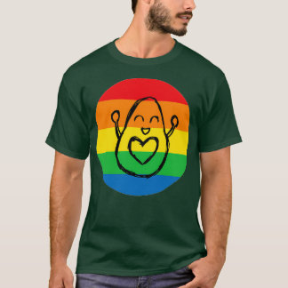regenboogavocado t-shirt