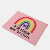 RegenboogBaby Deurmat (Schuin)