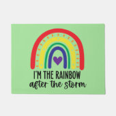 RegenboogBaby Deurmat (Voorkant)