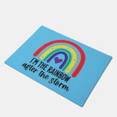 RegenboogBaby Deurmat (Schuin)