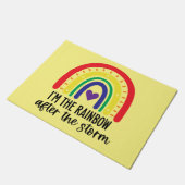 RegenboogBaby Deurmat (Schuin)