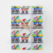 RegenboogBaby Inpakpapier Vel (In situ)