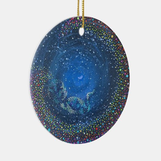 RegenboogBaby Ornament (Rechts)