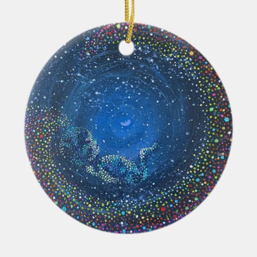 RegenboogBaby Ornament (Voorkant)