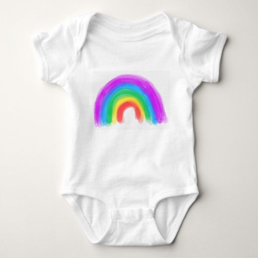 Regenboogbaby Romper (Voorkant)