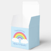 RegenboogBaby shower Bedankdoosjes (Geopend)
