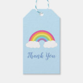 RegenboogBaby shower Cadeaulabel (Voorkant)