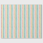 RegenboogBaby shower Cadeaupapier (Vlak)