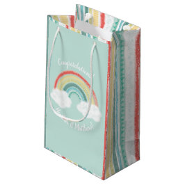 RegenboogBaby shower Klein Cadeauzakje