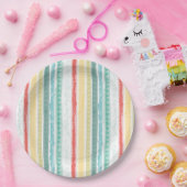 RegenboogBaby shower Papieren Bordje (Feest)