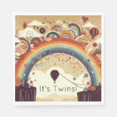 RegenboogBaby shower Servet (Voorkant)