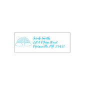RegenboogBaby shower Zelfinktende Stempel (Design)