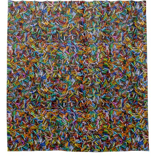 Regenboogbalkralen Douchegordijn (Voorkant)