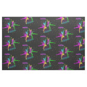Regenboogballetdansthema Gepersonaliseerd Stof (Fat Quarter)