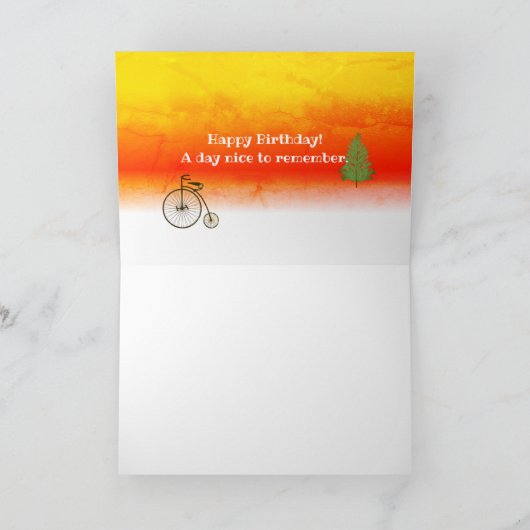 Regenboogballon en de Eiffeltoren Kaart (Binnen)