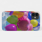 Regenboogballonnen in wolken Case-Mate iPhone case (Achterkant (horizontaal))