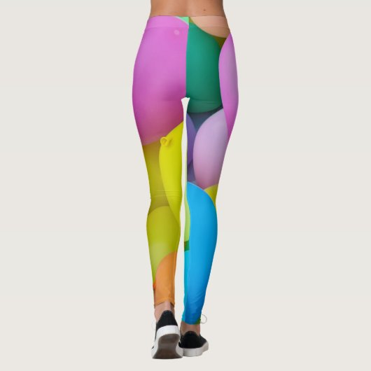 Regenboogballonnen Leggings (Achterkant)
