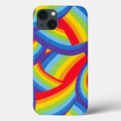 Regenboogbanen Case-Mate iPhone Case (Achterkant)