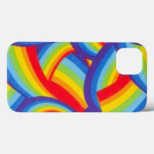 Regenboogbanen Case-Mate iPhone Case (Achterkant (horizontaal))