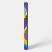 Regenboogbanen iPhone Hoesje (Linkerkant)