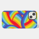 Regenboogbanen iPhone Hoesje (Achterkant horizontaal)