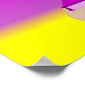 Regenboogbanner voor Kinderen overdag Poster (Hoek)