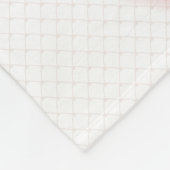 Regenboogbaptisme Cross Gold Crucifix Netting Fleece Deken (Hoek)