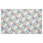 regenboogbarokelement stof (Fat Quarter)