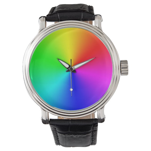 Regenboogbarst Horloge (Voorkant)