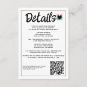 Regenboogbarst Informatiekaartje (Voorkant)