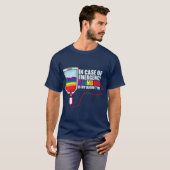Regenboogbbloed Homoseksueel of homo T-shirt (Voorkant volledig)