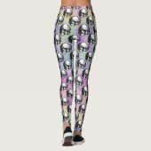 Regenboogbeenderen Leggings (Achterkant)