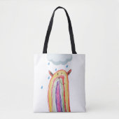 RegenboogBeer Canvas tas (Voorkant)