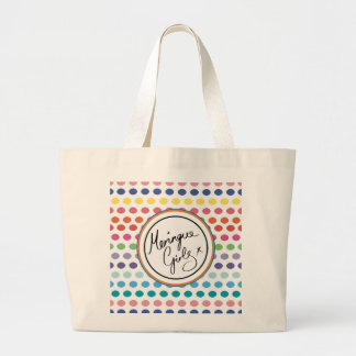 Regenboogbelletjes voor MG Grote Tote Bag