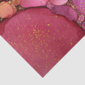 Regenboogbeltextuur Vloeibare Kunst Tissuepapier (Detail)