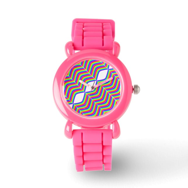 Regenboogbereik volgen horloge (Voorkant)